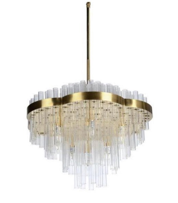 Glass Tubes Chandelier