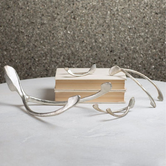 Wish Paperweight - Silver Leaf