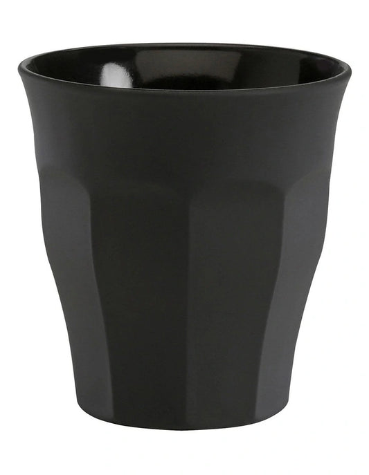 Picardie Soft Touch Black Tumbler 25cl (8 3/4 oz) - Set of 6