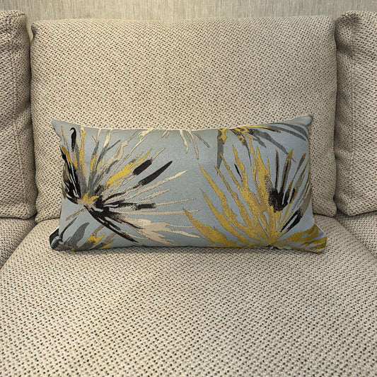 Sky Blue Lumbar Pillow